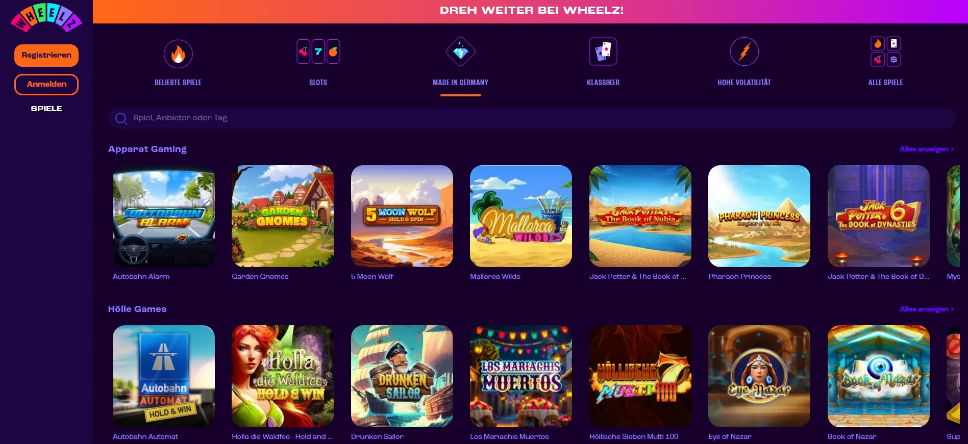 Wheelz Casino